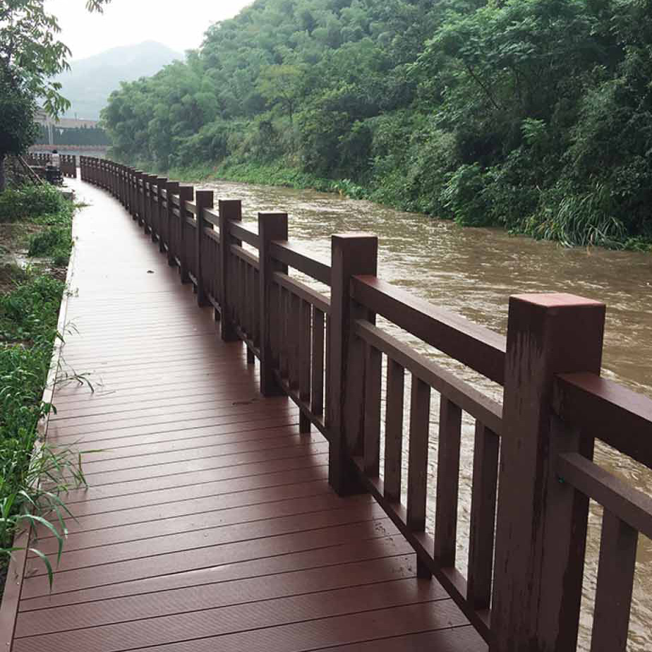 木塑地板景觀橋